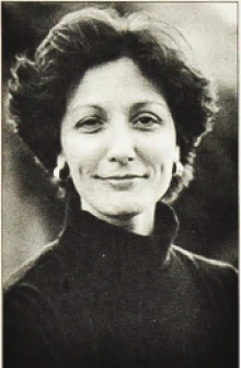 Close-up of Toni Massaro.